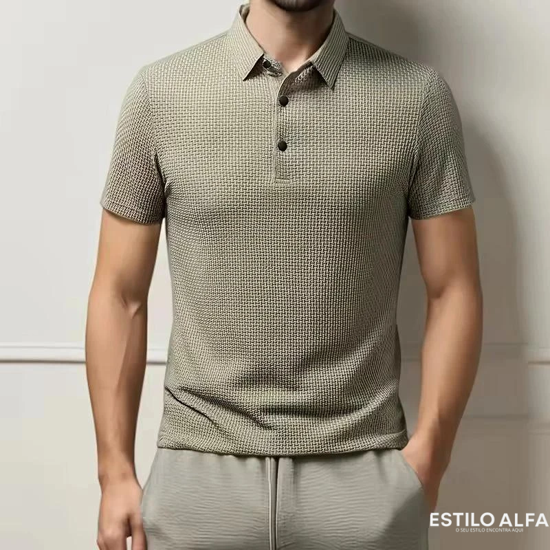 [Leve 5, Pague Só 3] Camisa Polo Norellio em Malha de Seda Gelo e Viscose Tecnológica (Menos de R$20 Por Camisa!)
