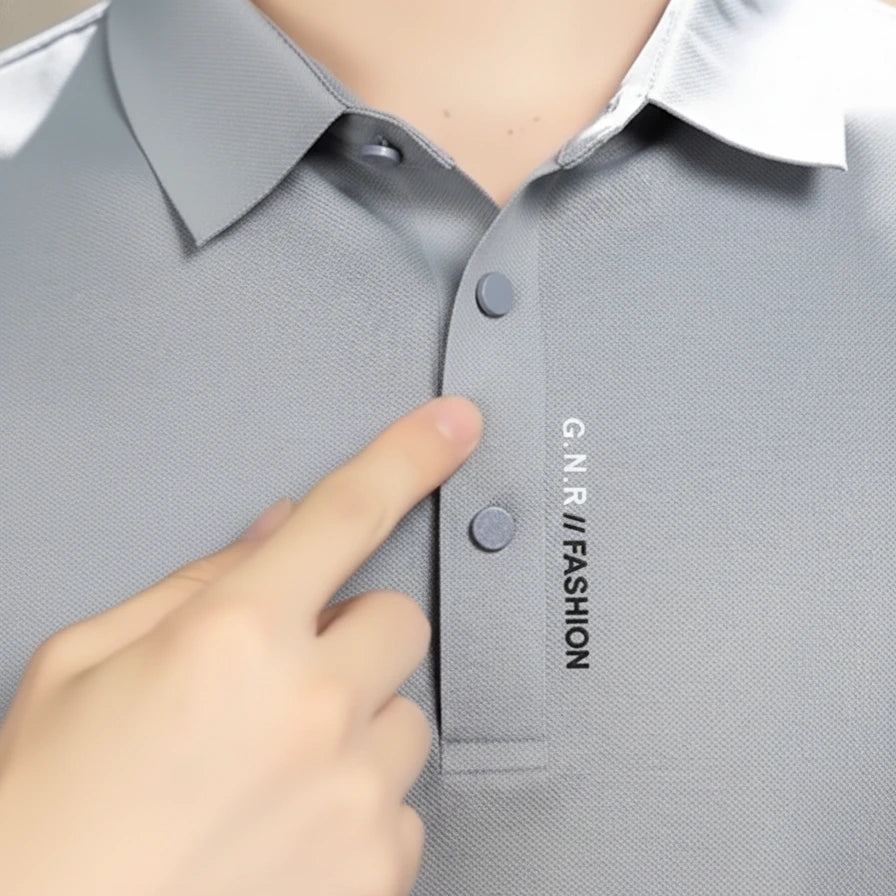 [Leve 5, Pague Só 3] Camisa Polo Varex em Seda Gelada, Poliéster e Spandex + 2 Calças e Relógio GRÁTIS!