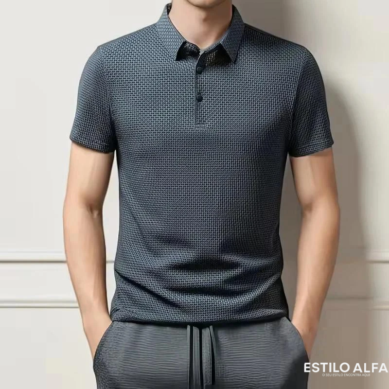 [Leve 5, Pague Só 3] Camisa Polo Norellio em Malha de Seda Gelo e Viscose Tecnológica (Menos de R$20 Por Camisa!)