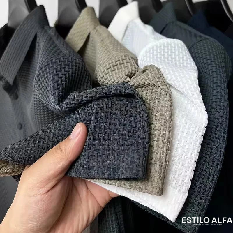 [Leve 5, Pague Só 3] Camisa Polo Norellio em Malha de Seda Gelo e Viscose Tecnológica (Menos de R$20 Por Camisa!)