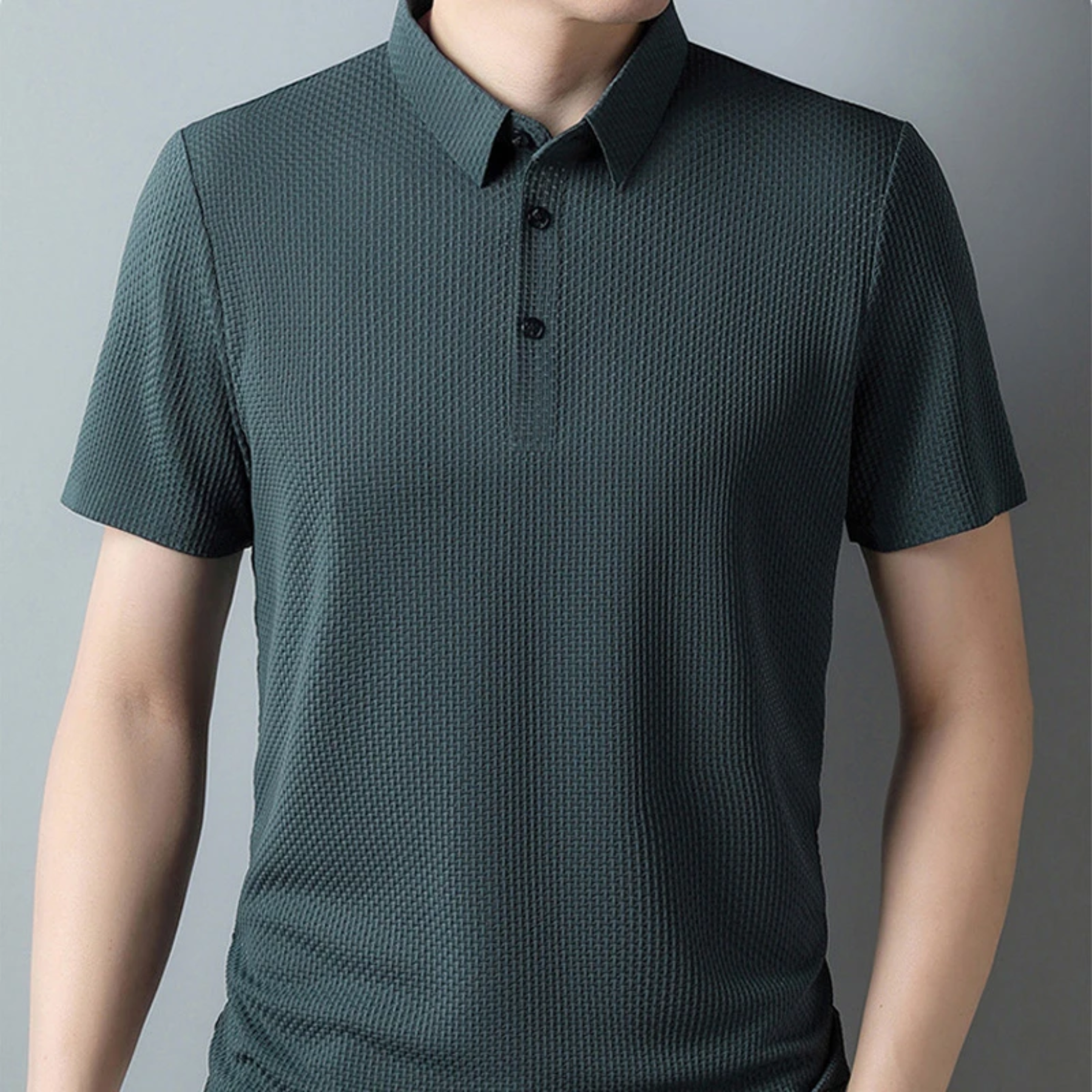 [Leve 5, Pague 3] Camisa Polo Masculina Drax em Seda Gelo e Poliéster (QUEIMA DE ESTOQUE)