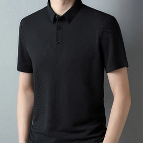 [Leve 5, Pague 3] Camisa Polo Masculina Drax em Seda Gelo e Poliéster (QUEIMA DE ESTOQUE)